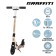 Graffiti scooter, folding, Pu Pu 145 mm, ABEC 7, front -end shock absorber, aluminum