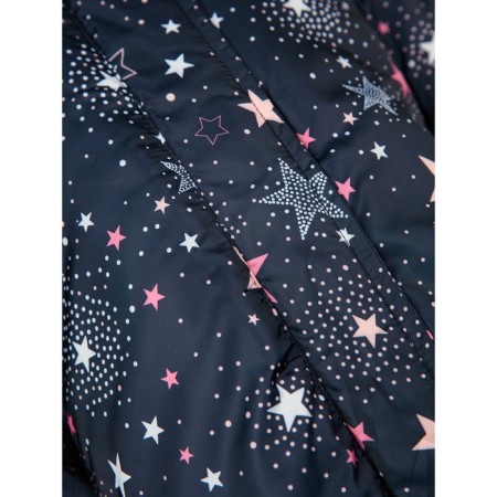 Winter overalls for a girl, height 74 cm-2