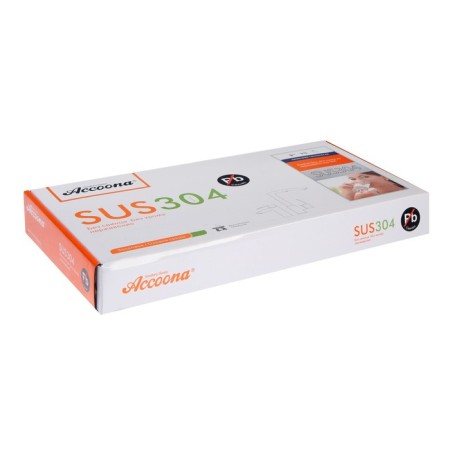 Accoona A4590F-99 kitchen mixer, single-leaf, gray color-6