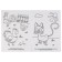 Cartoon coloring "Where is the foal?", 16 p., Blue tractor