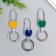 Metal keychain "Carabine. Apple" mix 3x0.6x8.5 cm