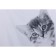 Kitty bathroom curtains, 180x200 cm