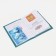 Covers for passport, turquoise color