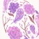 Tattoo on the body color "Egg with purple patterns" 10x10 cm