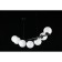 Suspended chandelier jagna g9