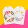Schildik Floristic "Dary joy", set of 6 pcs., 7 x 5 cm