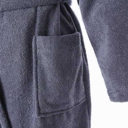 Male robe "Bann", graphite color, size 58-10