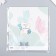 Scrapbooking paper "Flogging butterflies" density 180 g 15.5x17 cm