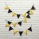 Garland on the Black and Golden tape 400 cm