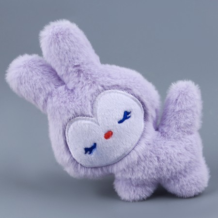 Soft toy "Beasts" on the key chalk, 12 cm, species mix