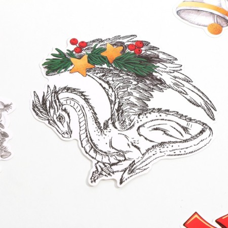 Set of New Year's posters "Cozy New Year", 7 items-1