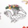 Set of New Year's posters "Cozy New Year", 7 items