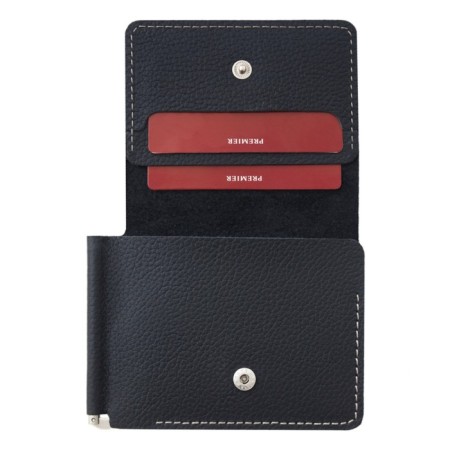 Z-907-25 purse with a clamp Z-907, black cascade matte-25-5