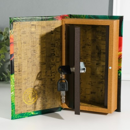 Safe Brove Del to the leatherette "Snake in the jungle" 3d embossing 21x13x5 cm-2