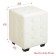 Puf Kosen, 300x300x400, white leatherette