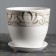 Pot floral lotus white 5 liters
