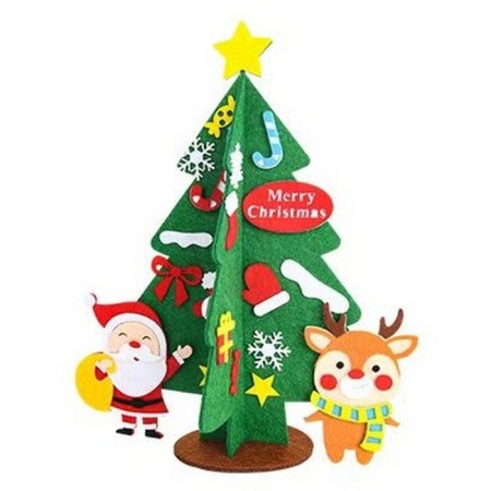 Set for creativity "Christmas tree" adhesive -based jewelry-1