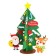 Set for creativity "Christmas tree" adhesive -based jewelry