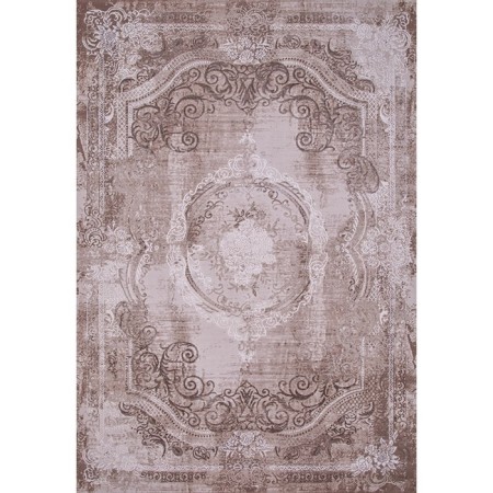 Rectangular carpet Karmen Hali Armina, size 80x150 cm, color Brown/Brown