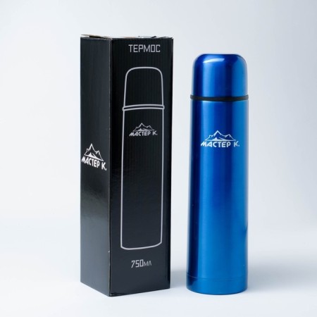 Thermos, 750 ml, the Gilse "Master K", with a mug, retains heat 24 hours, 30 x 8 cm-2