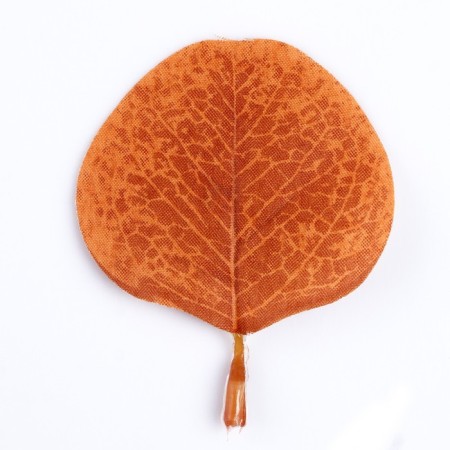 Decor for creativity "Leaves No. 14" set of 9 pcs., Size 1 pc. - 8 × 5.6 cm