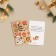 Wooden postcard "Miracles in the new year!" Santa Claus, 10 x 15cm, New Year