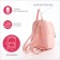 Baby backpack on lightning, pink color