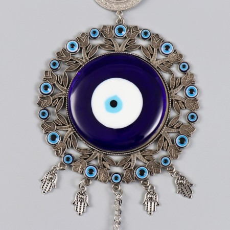 Suspension from the evil eye "Horive flowers" + 5 suspensions 10.3x25.2 cm-1