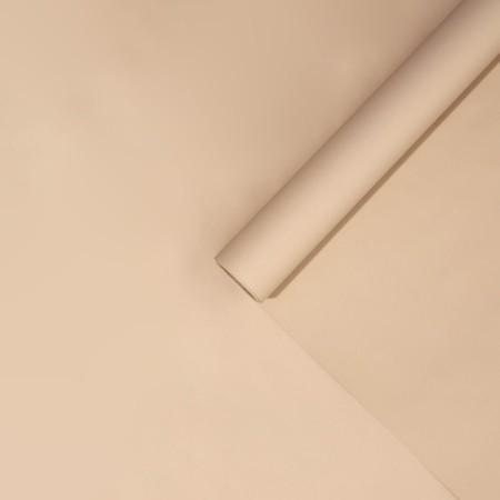 Flower Flower Flower Packing matte "beige", 0.5 x 8 m, 55mmkm