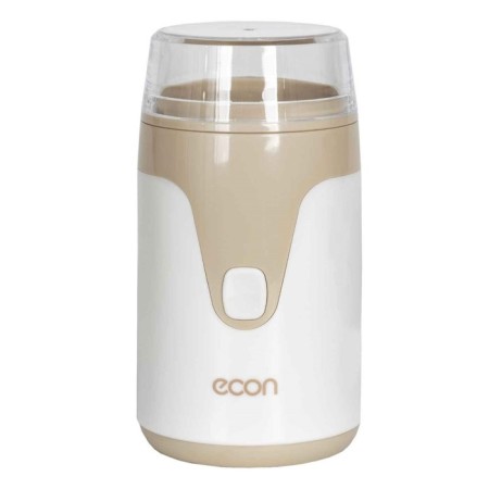 Electric coffee grinder ECON ECO-1511CG, 150 watts, 60 g, white-beige color-5