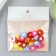 A set of buttons of decorative plastic "Flower flowers" (set 22 pcs) 1.5x1.5 cm