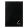 Notebook "Pen" A5, 70 sheets in a cage, PVC cover, black