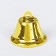 Bell for needlework, size 1 pc. - 3.8 cm, gold color
