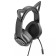 Hoco W107 cat headphones, game, full -size, luminous, microphone, 2 m, pink