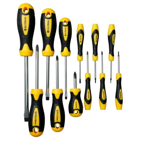 Set of screwdrivers 12 objects Berger BG1260