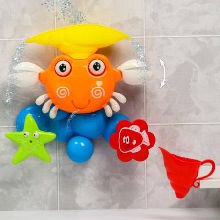 A set of bath toys "Krabik-Mill", color mix