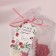 Set gift "Bear in the dress" soap red roses 5 pcs, dew 7x7x12 cm