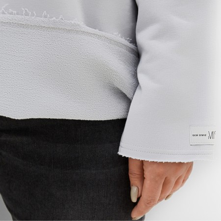 Women's sweatshirt MIST COZY STYLE, Gray, size 56-3