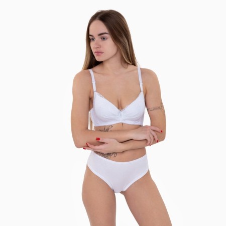 Cowards female brazilians, white color, size 46-4
