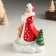 Souvenir Polystone "Snow Maiden with a bunny in the forest" 9.8x8x12.2 cm