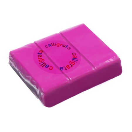 Polymer clay Calligrata 50 g, raspberry-5