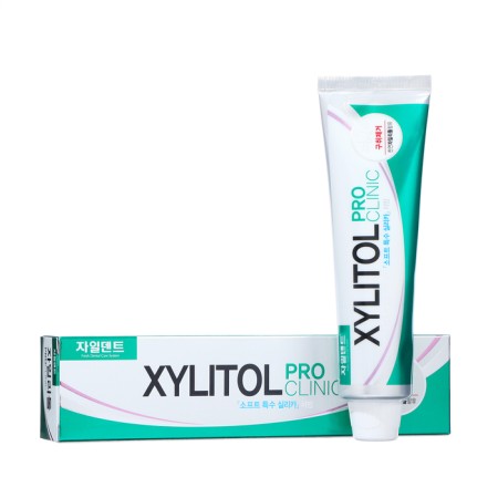 Toothpaste with xylitol and herbs 130 g, green color