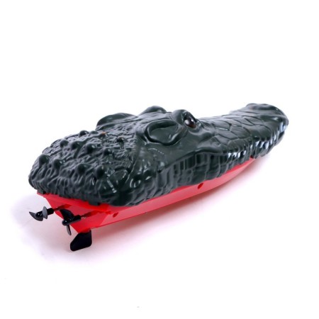 Radio -controlled boat "Crocodile", 2 in 1, works from the battery-2