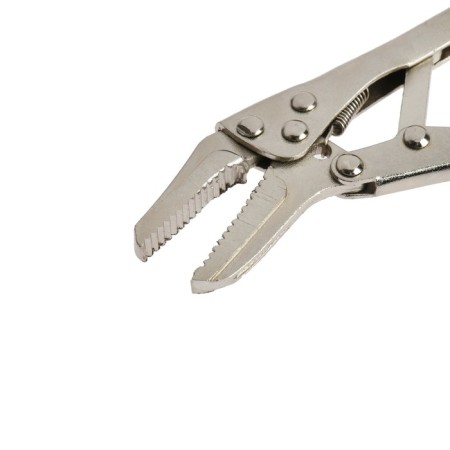 Hand tundra clamp, elongated flat capture, with a latch, 105 mm-3