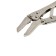 Hand tundra clamp, elongated flat capture, with a latch, 105 mm