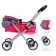 Stroller for dolls, metal frame, universal