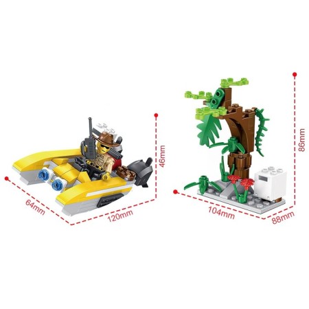 Designer Jungle "Kater", 130 parts-1