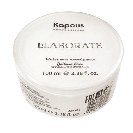 Water wax of normal fixation Kapous, Elaborate, 100 ml