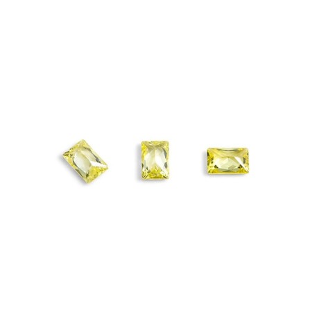 Crystals for volumetric inlay TNL Baget, No. 1, Yellow, 10 pcs