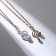 Kulons "Demetrons" Notes, the color of silver-gold, 50 cm